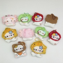 8cm Sanrio Cat plush dolls set(10pcs a set)
