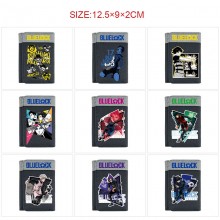 Blue Lock anime Three Fold Button Wallet Purse