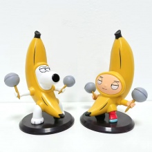 10cm Family Guy Brian Stewie anime figure