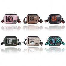 One Piece Naruto Totoro Demon Slayer satchel shoulder bag