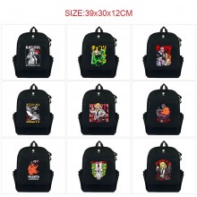 Chainsaw Man anime canvas backpack bags