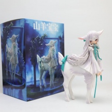 21cm Goat Baby Anime Girl Figure