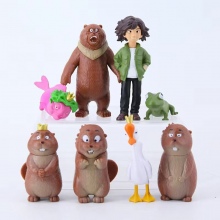 8pcs/set 11cm Hoppers anime figures(OPP bag)