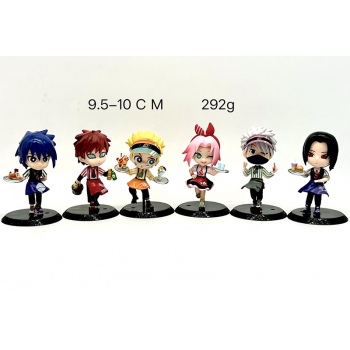 6pcs/set Naruto anime figures(OPP bag)