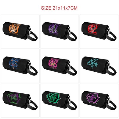 EVA anime canvas pen case pencil bags