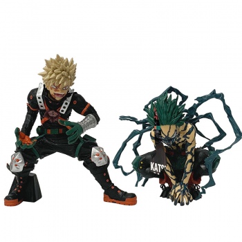 16cm My Hero Academia Midoriya Izuku Bakugou Katsuki figure