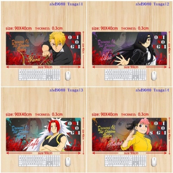 Daemons of the Shadow Realm anime big mouse pad mat 90/80/70/60cm