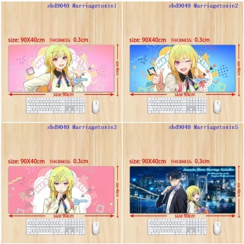 Marriagetoxin anime big mouse pad mat 90/80/70/60cm