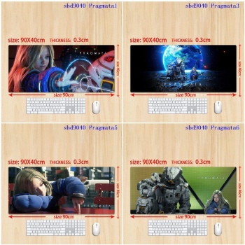 Pragmata anime big mouse pad mat 90/80/70/60cm