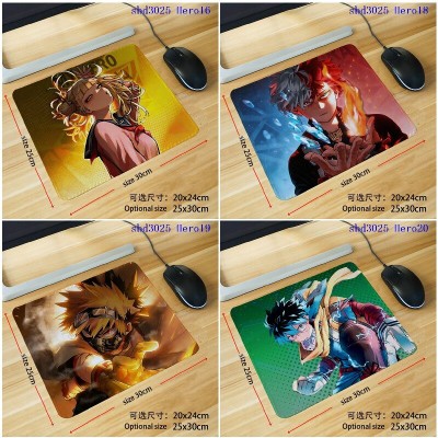 My Hero Academia mouse pad mat 30*25*0.3cm