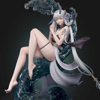 33cm Wuthering Waves Jinhsi Dragon Girl Game Figure