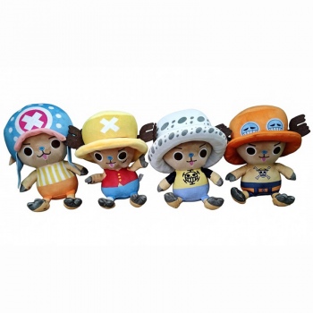 8inches One Piece Chopper plush dolls(12pcs a set)