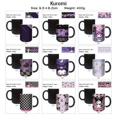 Kuromi Heating Color Changing Ceramic Cup Mug