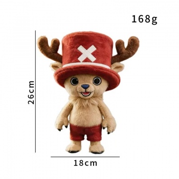 26cm One Piece Chopper anime plush doll
