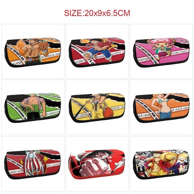 One Piece anime pen case pencil bag
