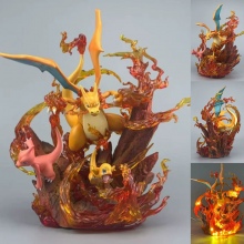 30cm Anime Pokemon Charizard anime Figure(can lightable)