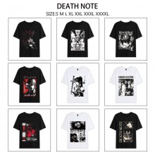 Death Note anime summer short sleeve cotton t-shir...