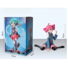 10cm Hatsune Miku Kasane Teto anime figure