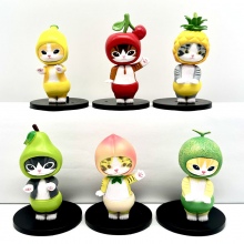 6pcs/set Mofusand Fruit Cat Animal Series Blind Bo...