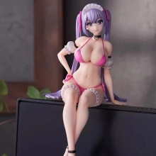 Spot Meluti pressed instant noodles anime girl fig...