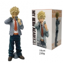 19cm My Hero Academia school uniform Bakugou Katsu...