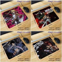 Attack on Titan anime mouse pad mat 30*25*0.3cm