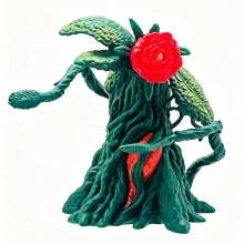 13.5cm Biollante Flower Beast Godzilla Leaf Rot Monster figure(OPP bag)