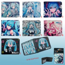 Hatsune Miku anime wallet purse