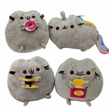 6inches Pusheen the cat plush dolls(12pcs a set)