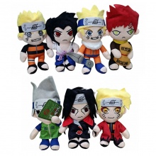 9inches Naruto plush dolls(14pcs a set)