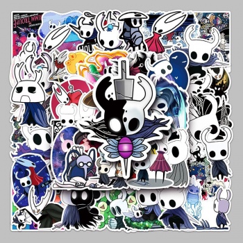 50pcs The Hollow Knight game waterproof stickers set