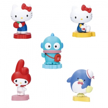 5pcs/set Sanrio Melody kitty Shaky figures