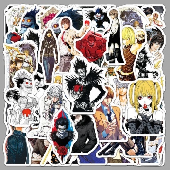 50pcs Death Note anime waterproof stickers set