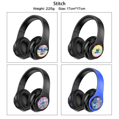 Stitch wireless bluetooth stereo support card earphone headphones