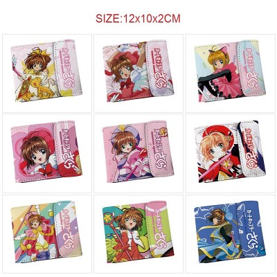 Card Captor Sakura anime snap wallet buckle purse