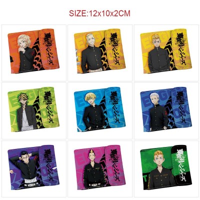 Tokyo Revengers anime snap wallet buckle purse