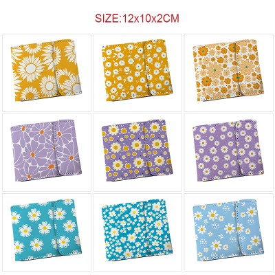 anime snap wallet buckle purse