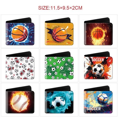 Football Sports anime wallet purse