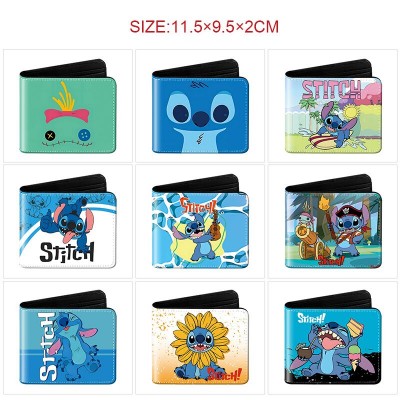 Stitch anime wallet purse