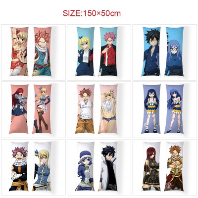 Fairy Tail two-sided long pillow adult body pillow 50*150CM
