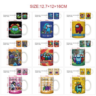 AMONG US game ceramic cup mug