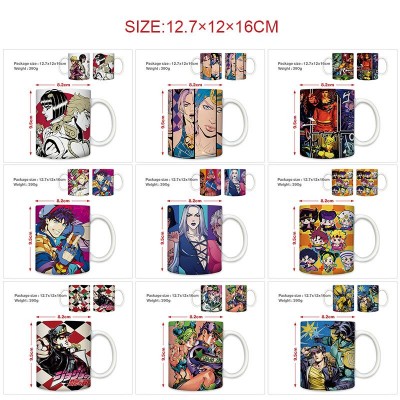 JoJo's Bizarre Adventure anime ceramic cup mug