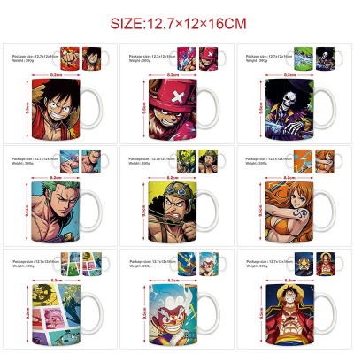One Piece anime ceramic cup mug