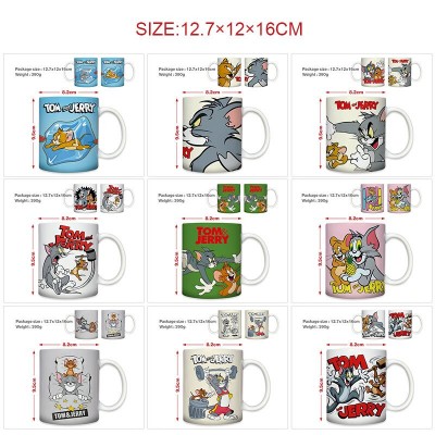 Tom and Jerry cat anime ceramic cup mug
