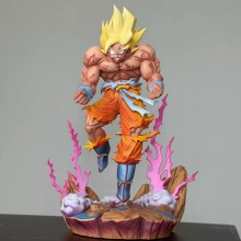28cm Dragon Ball Super Saiyan Son Goku anime figure
