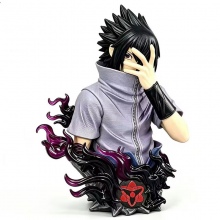 14cm Naruto Uchiha Sasuke half body anime figure
