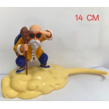 14cm Dragon Ball somersault cloud Master Roshi figure