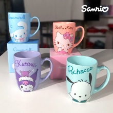 Sanrio Melody kitty Cinnamoroll Kuromi anime ceramics coffee mug cups