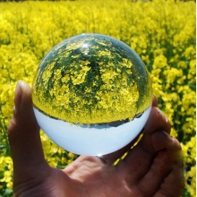 30mm-120mm Crystal Ball Lensball Clear Glass K9 Glass Sphere