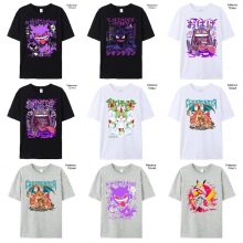 Pokemon anime short sleeve cotton t-shirt